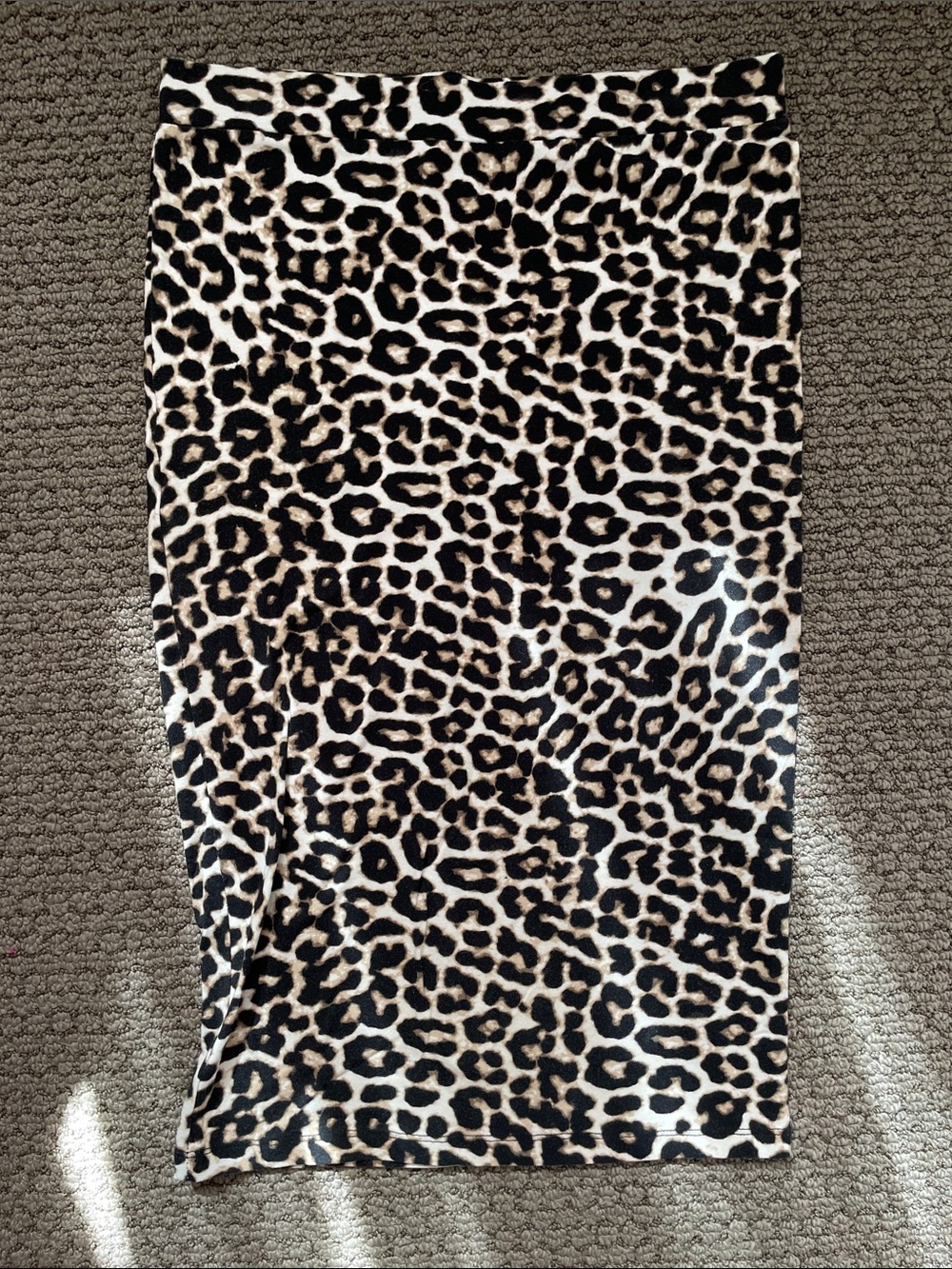 Forever 21 Leopard Print Pencil Skirt